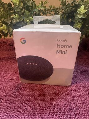 Google Home Mini Smart Speaker - Charcoal Black